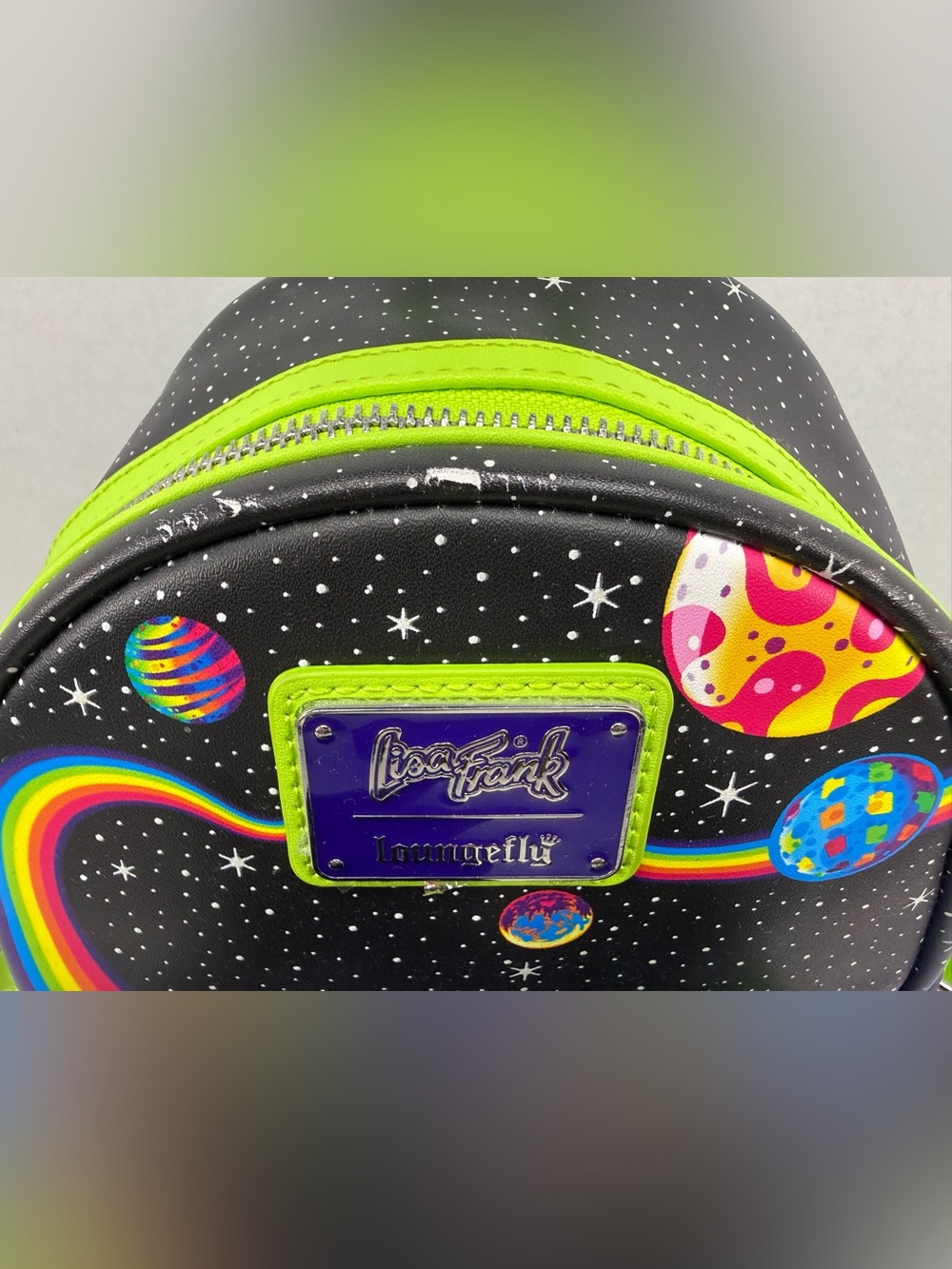 Loungefly Lisa Frank Alien ZOOMER & ZORBITT™
GLOW MINI BACKPACK - Picture 9 of 16